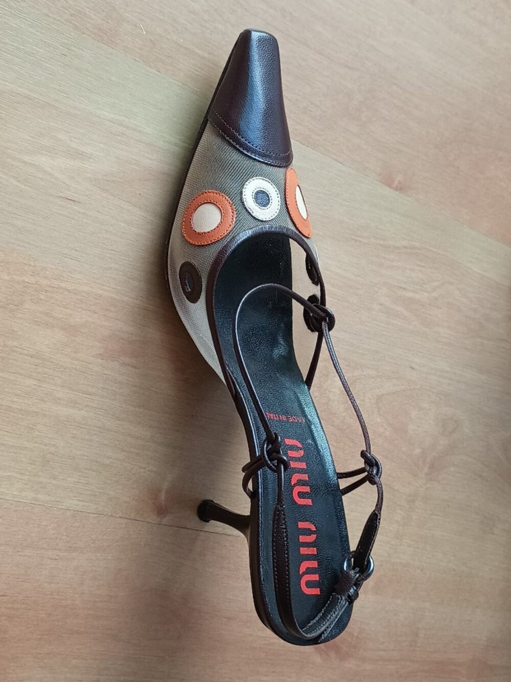 Gorgeous Vintage Miu Miu - size 39 or 8 1/2 - Picture 3 of 10